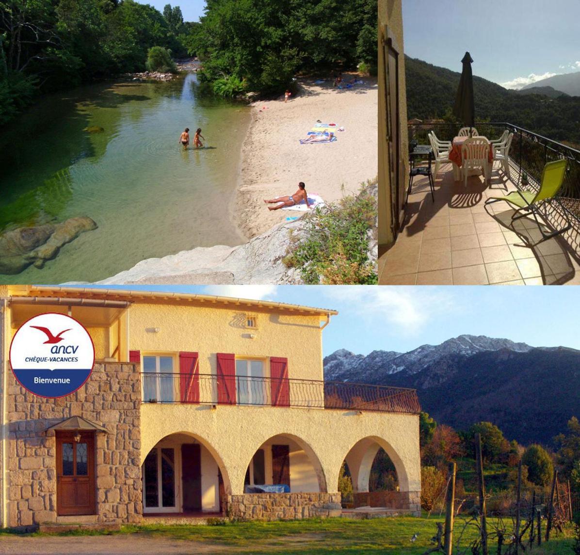 95m2 au calme à 25mn AJACCIO, plages, linge inclus Ucciani Exterior foto